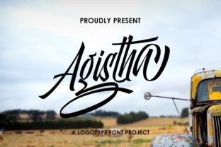 Agistha Font: A Script Typeface That Works on the Web