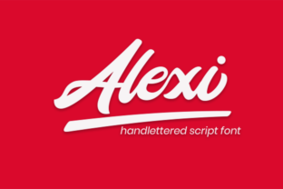 Alexi Script Font: A Hand-Lettered Typeface for Editorial Design