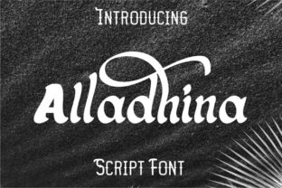 Alladhina Handwritten Font for Web Design: A Fresh Typeface Review