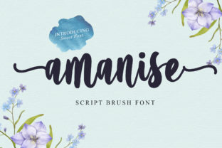 Amanise: A Handwritten Font That Brings Cute Charm to Editorial Design