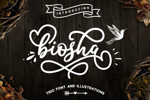 Biosha: A Handwritten Font That Brings Authentic Character to Digital Design