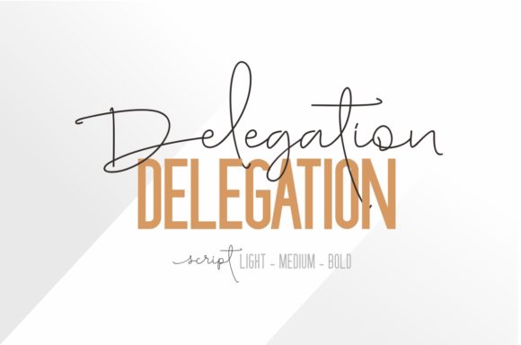 Delegation Family: A Font That Brings Websites to Life