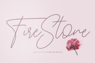 Fire Stone: The Handwritten Font That Gave My Bakery a Bold New Look