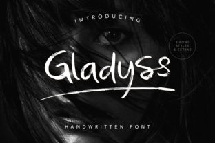 Give Your Handmade Products a Cool Edge with Gladyss Font