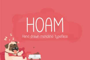 Hoam Font: Casual Handwritten Style for Content That Stands Out