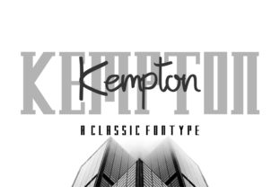 Kempton Duo: A Playful Script Font with Editorial Staying Power