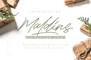 Maldins: A Designer’s Take on This Script Typeface