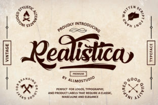 Realistica Font: Vintage Energy for Editorial Design