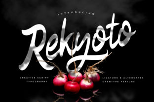 Rekyoto: A Handwritten Font for Bold Web Design Projects