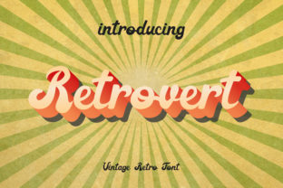 Retrovert Font Review: A Vintage Script with Bold Craft Appeal