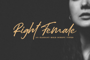 Right Female Font Review for Web Designers