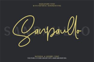 Sanpaullo: A Handwritten Font That Strengthens Campaign Messaging