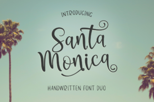 Santa Monica Duo: A Font Pair That Brings Warmth to Small Business Branding