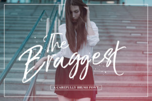 The Braggest Font: A Handwritten Script for Thoughtful Editorial Design