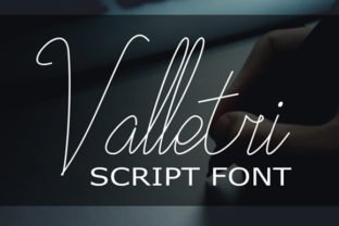 Valletri Font: A Handwritten Typeface for a Consistent Brand Look