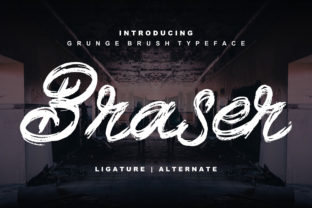 Why Braser Is the Grungy Script Font Your Brand Identity Needs